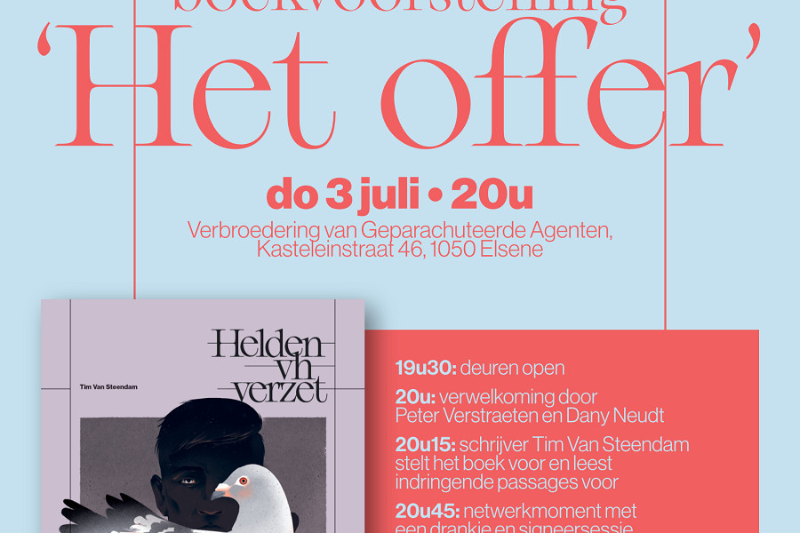 Voorstelling verzetsnovelle 'Het offer'