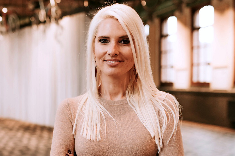 In the picture: Maja Leye