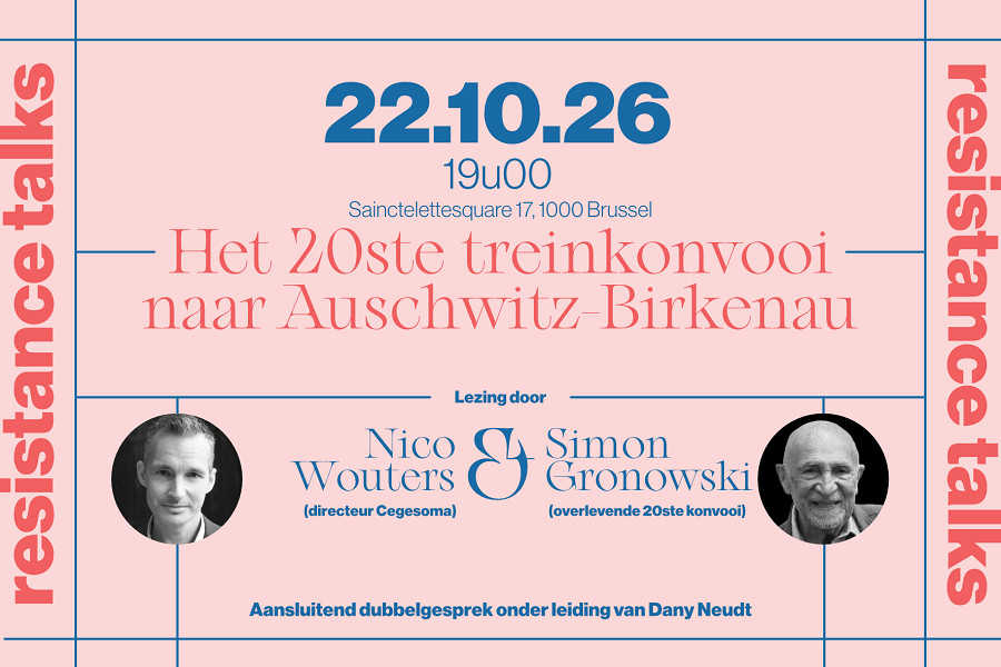 Resistance Talk #3  met Nico Wouters en Simon Gronowski