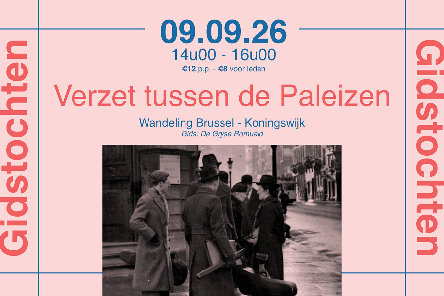 Gidstocht in Brussel - Verzet tussen de Paleizen