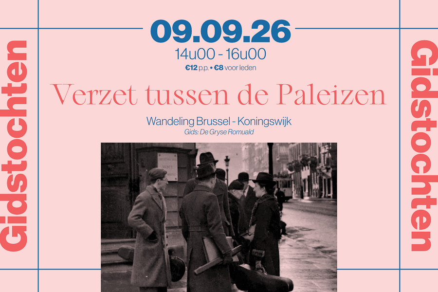 Gidstocht in Brussel - Verzet tussen de Paleizen